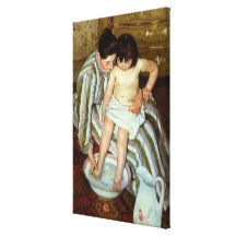 Mary Cassatt's The Child's Bath (circa 1892) Gallery Wrap Canvas