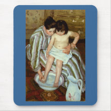 Mary Cassatt's The Child's Bath (circa 1892) Mouse Pad