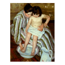 Mary Cassatt's The Child's Bath (circa 1892) Postcards