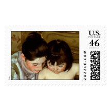 Mary Cassatt's The Child's Bath (circa 1892) Stamp