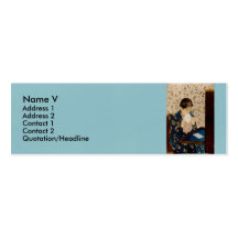 Mary Cassatt's The Letter (circa 1891) Business Card