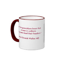 Mary Edwards Walker mug by green_aunty Mary Edwards Walker mug