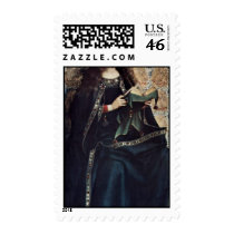 Mary Enthroned By Eyck Hubert Van Postage Stamps