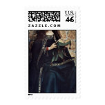 Mary Enthroned By Eyck Hubert Van postage