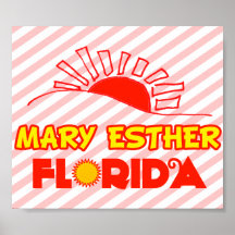 Mary Esther, Florida Poster
