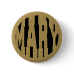MARY - GOLD TEXT buttons