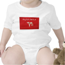 Mary had a little lamb BABY t-shirts