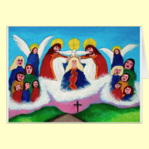 Mary In Heaven cards