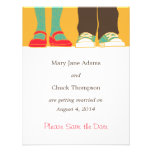 Mary Janes & Sneakers (Amber) Save the Date Announcement