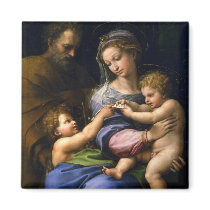 Mary, Jesus, John The Baptist, & Joseph Magnet