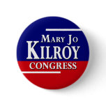 Mary Jo Kilroy for Congress buttons