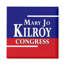 Mary Jo Kilroy for Congress in 2008 Campaign magnets
