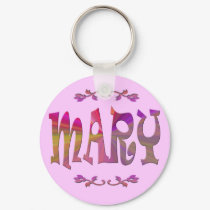 Mary Keychain by IArtist40 Mary Keychain