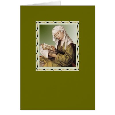 Mary Magdalen Card by mindprint9