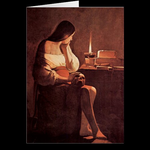 Mary Magdalene by Georges de La Tour Card