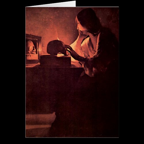 Mary Magdalene by Georges de La Tour Card