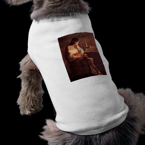 Mary Magdalene by Georges de La Tour Doggie Tee