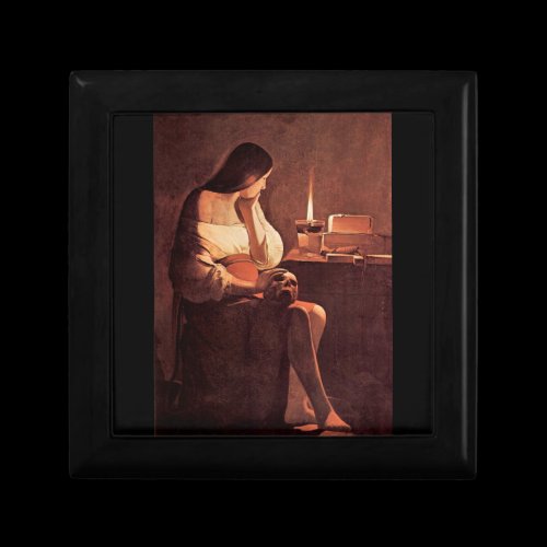 Mary Magdalene by Georges de La Tour Jewelry Boxes