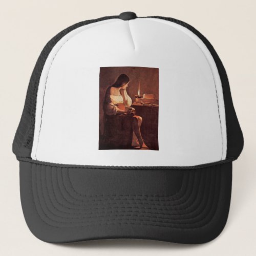 Mary Magdalene by Georges de La Tour Trucker Hats