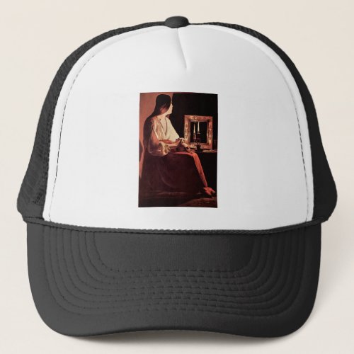 Mary Magdalene by Georges de La Tour Trucker Hats