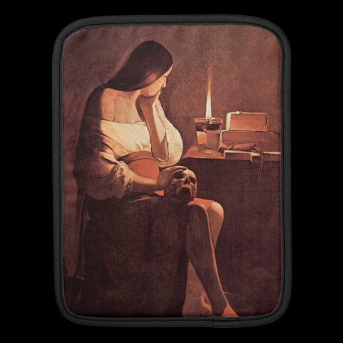 Mary Magdalene by Georges de La Tour Sleeves For Ipads