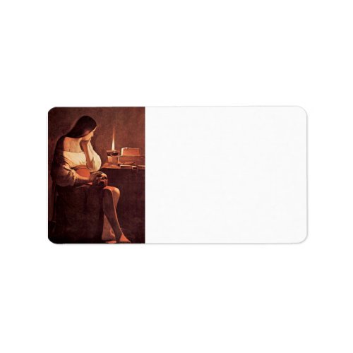 Mary Magdalene by Georges de La Tour Custom Address Labels