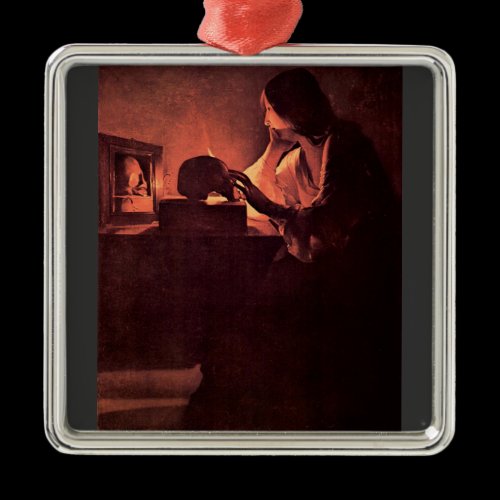 Mary Magdalene by Georges de La Tour Christmas Ornaments