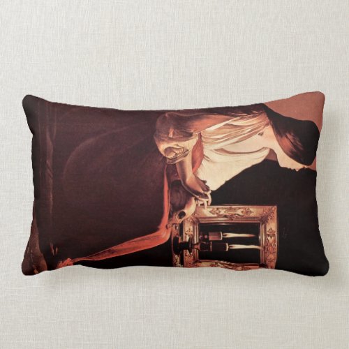 Mary Magdalene by Georges de La Tour Pillows