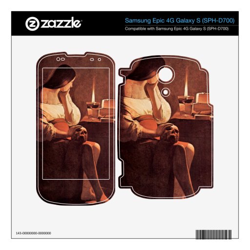 Mary Magdalene by Georges de La Tour Samsung Epic Decals