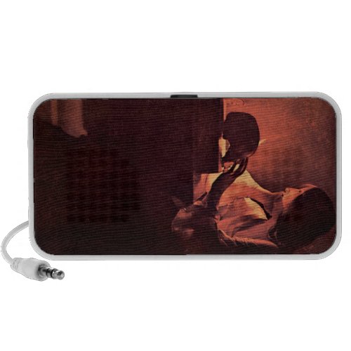 Mary Magdalene by Georges de La Tour Laptop Speaker