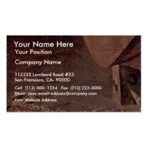 Mary Magdalene  By Michelangelo Merisi Da Caravagg Business Card