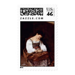 Mary Magdalene By Michelangelo Merisi Da Caravaggi Stamps