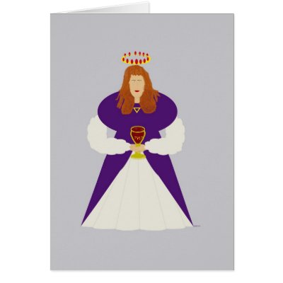 Mary Magdalene Greeting Card by JudithLaura