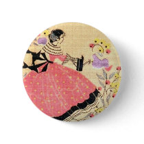 Mary, Mary, Quite Contrary Pin