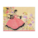Mary, Mary, Quite Contrary Post Card