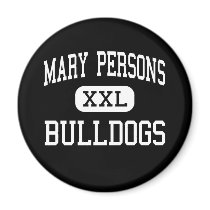 Mary Persons - Bulldogs - High - Forsyth Georgia magnets by customteamsportswear Mary Persons - Bulldogs - High - Forsyth Georgia magnets