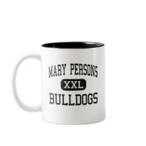 Mary Persons - Bulldogs - High - Forsyth Georgia mugs by customteamsportswear Mary Persons - Bulldogs - High - Forsyth Georgia mugs