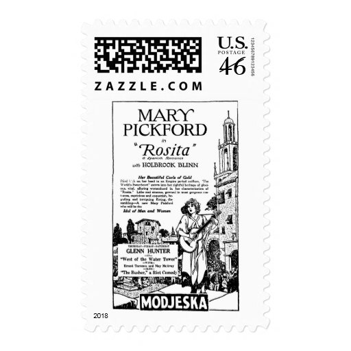 Mary Pickford Rosita 1924 Stamp