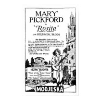 Mary Pickford ROSITA vintage movie ad silent era posters by Jakestuff Mary Pickford ROSITA vintage movie ad silent era posters