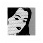 Mary the MODERN (gray) by CR SINCLAIR posters