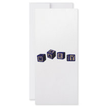 Mary toy blocks in blue rack cards by toyblocks Mary toy blocks in blue rack cards