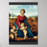 Mary With Christ Child And John The Baptist Print