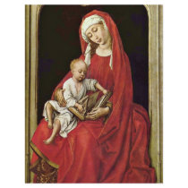 Mary With Christ Child (Madonna Duran) By Rogier Personalized Letterhead