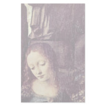 Mary With Christ Child St. John The Baptist As A Customized Stationery