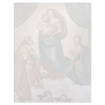Mary With Christ Child St. Pope Sixtus Ii And St. letterhead