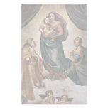 Mary With Christ Child St. Pope Sixtus Ii And St. Custom Stationery