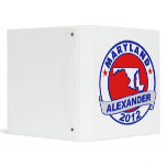 Maryland Alexander Vinyl Binder