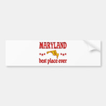 Maryland Best Bumper Sticker