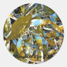 Maryland Blue crab sticker