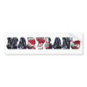 Maryland Bumper Sticker bumper stickers